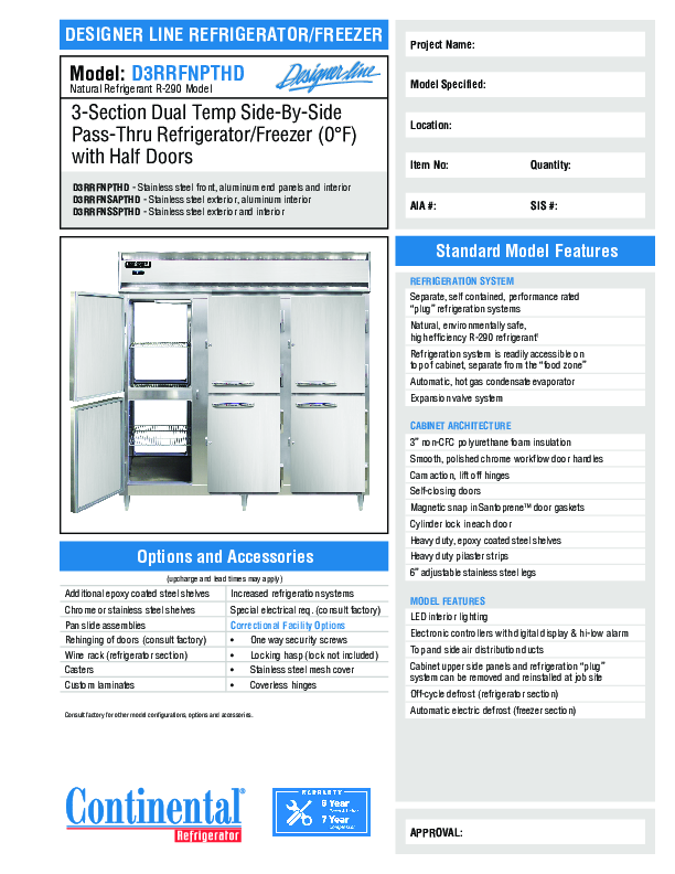 Cutsheet