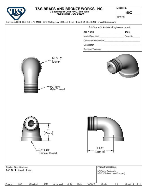 Cutsheet