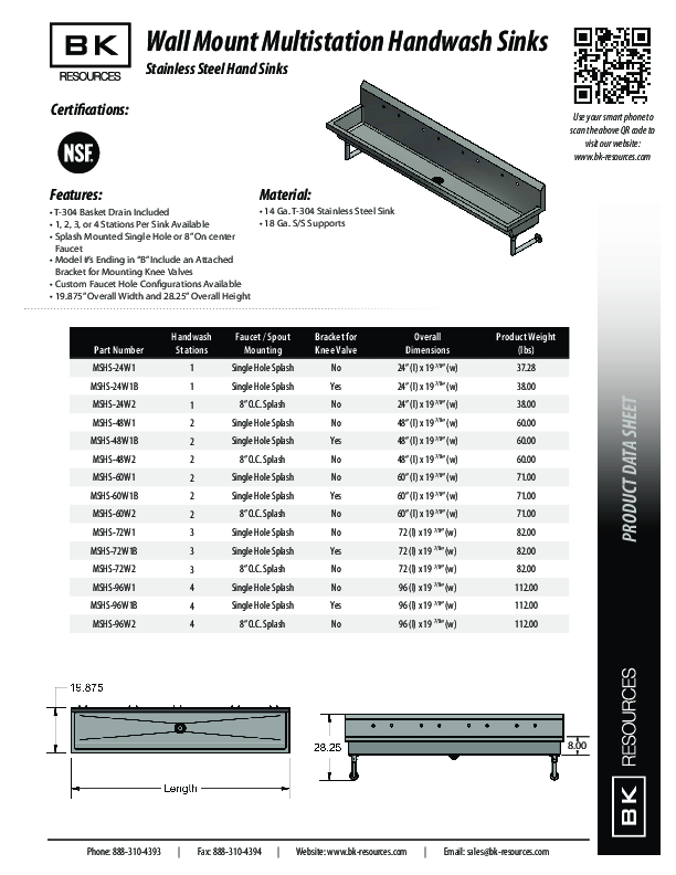 Cutsheet