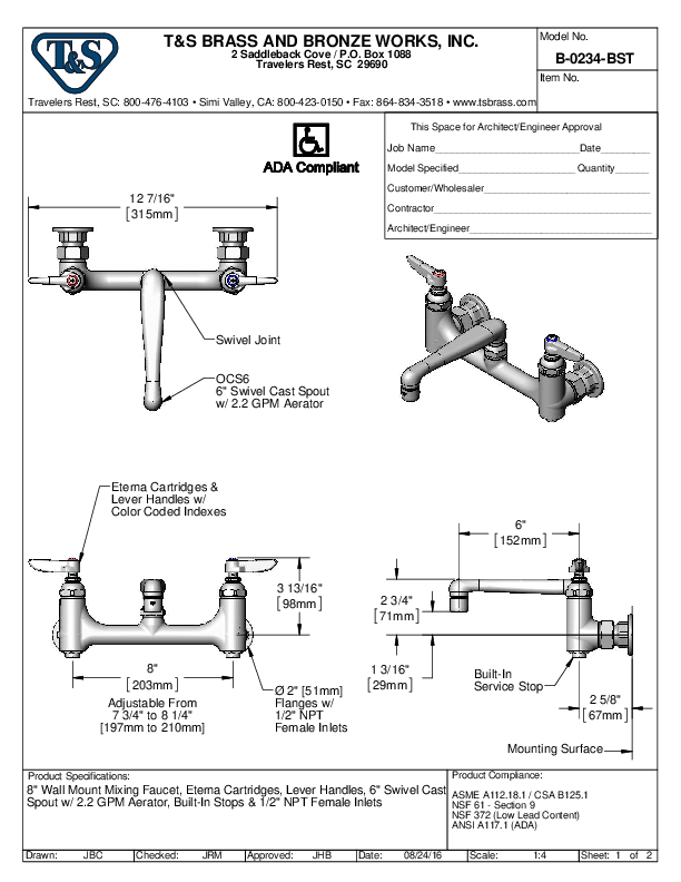 Cutsheet