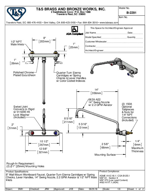 Cutsheet