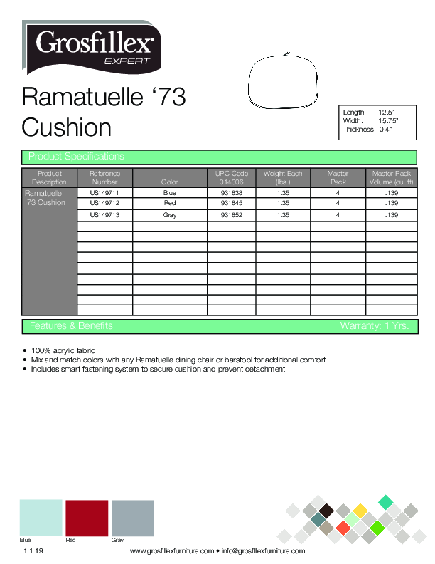 Cutsheet