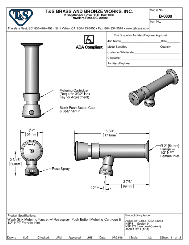 Cutsheet