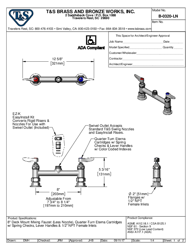 Cutsheet