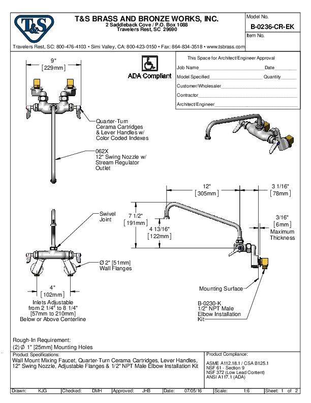 Cutsheet