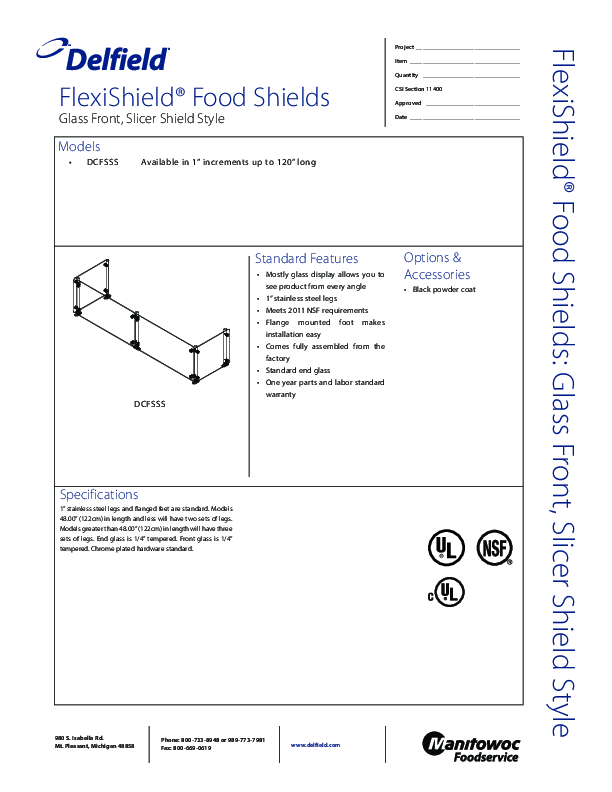 Cutsheet