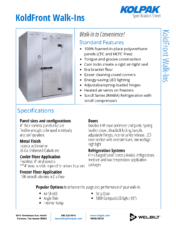 Cutsheet