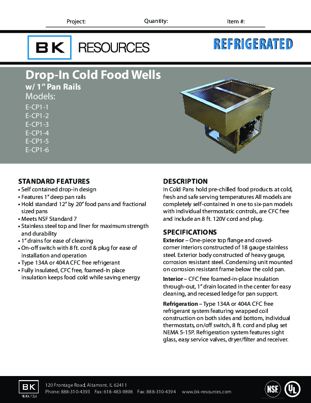 Cutsheet