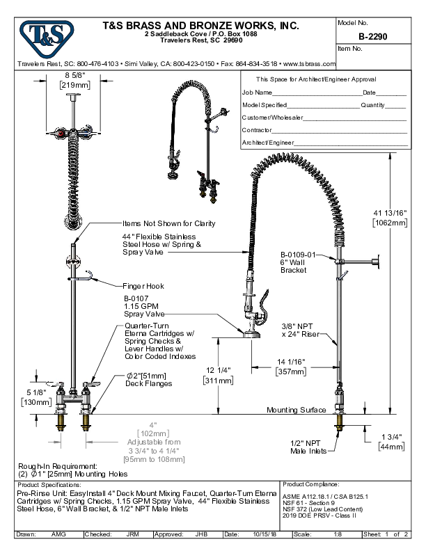 Cutsheet