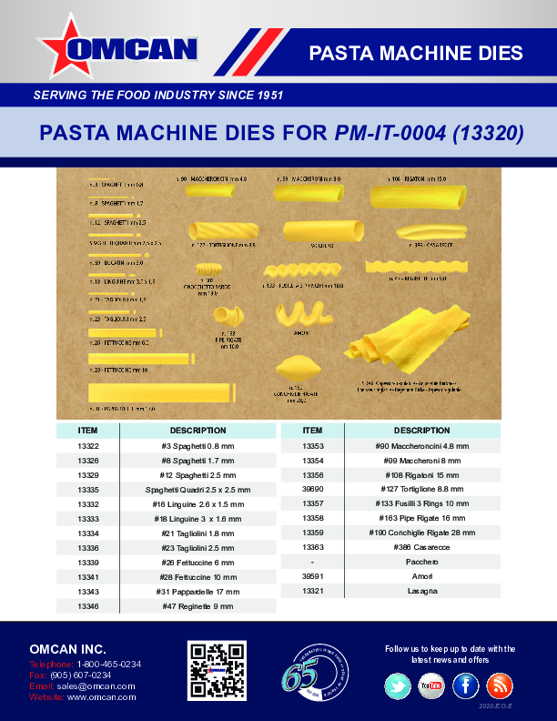 Cutsheet