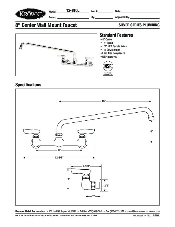 Cutsheet