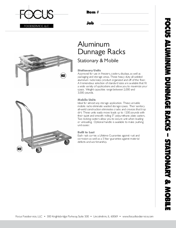 Cutsheet