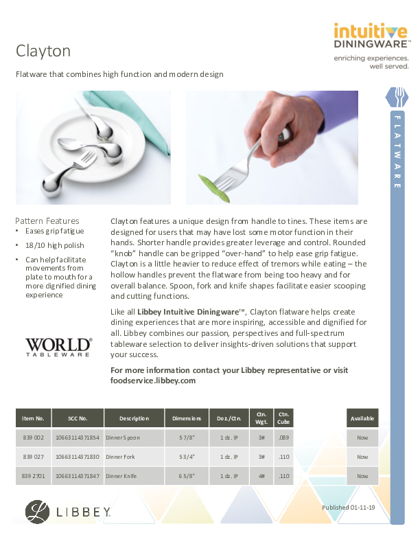 Cutsheet