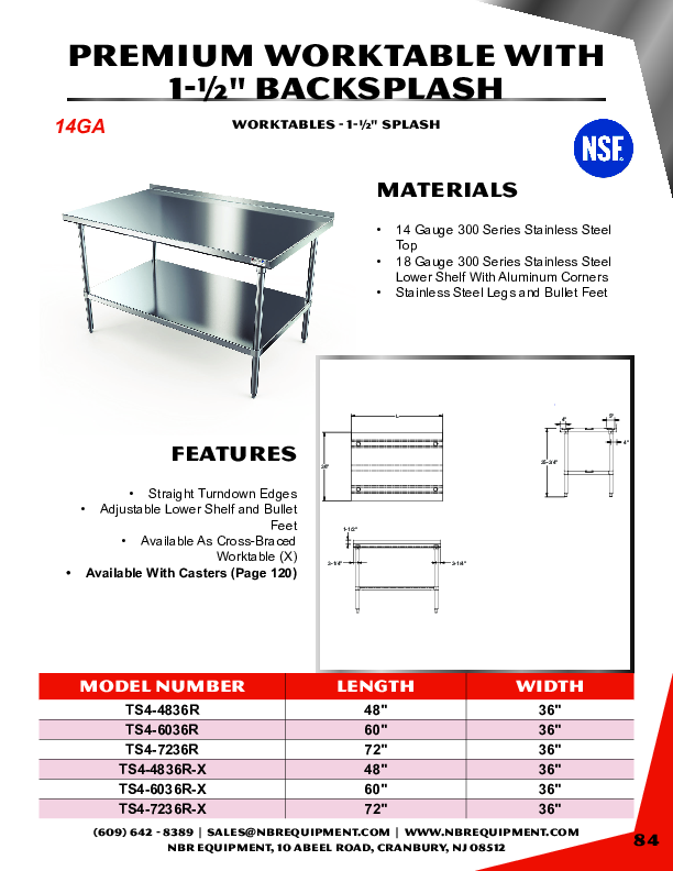 Cutsheet