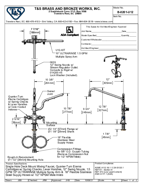 Cutsheet