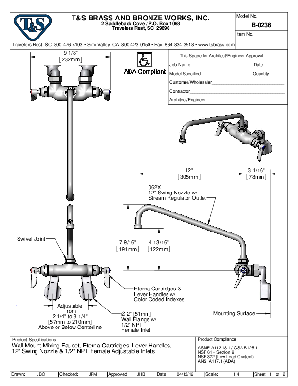 Cutsheet