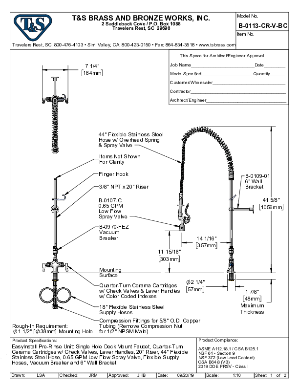 Cutsheet