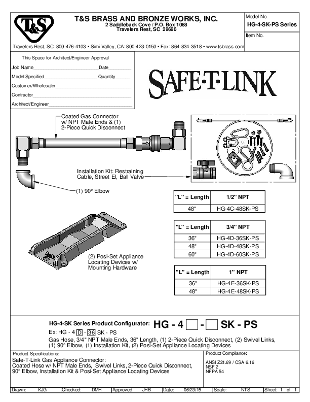 Cutsheet