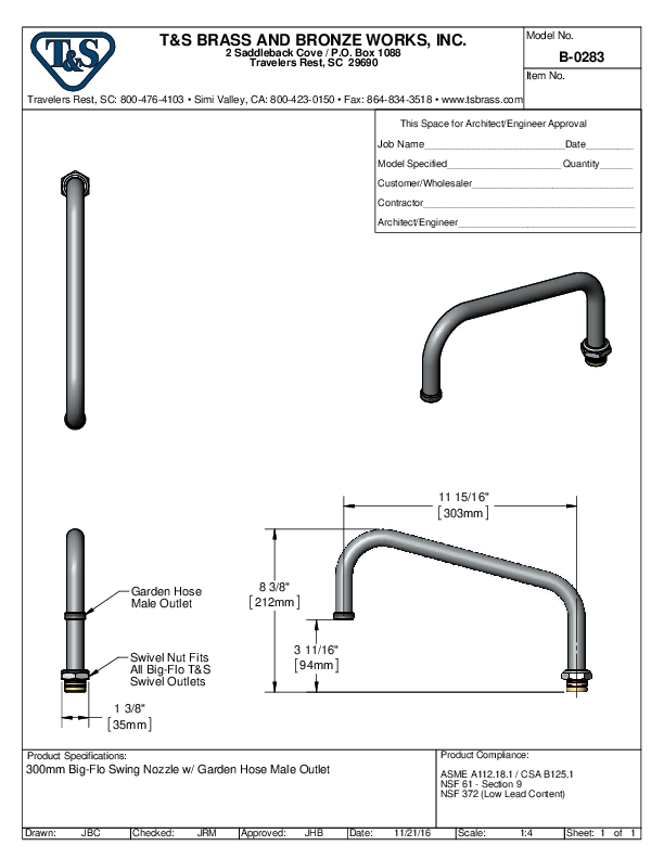 Cutsheet