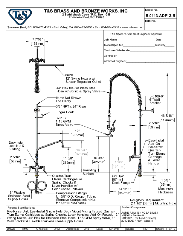 Cutsheet