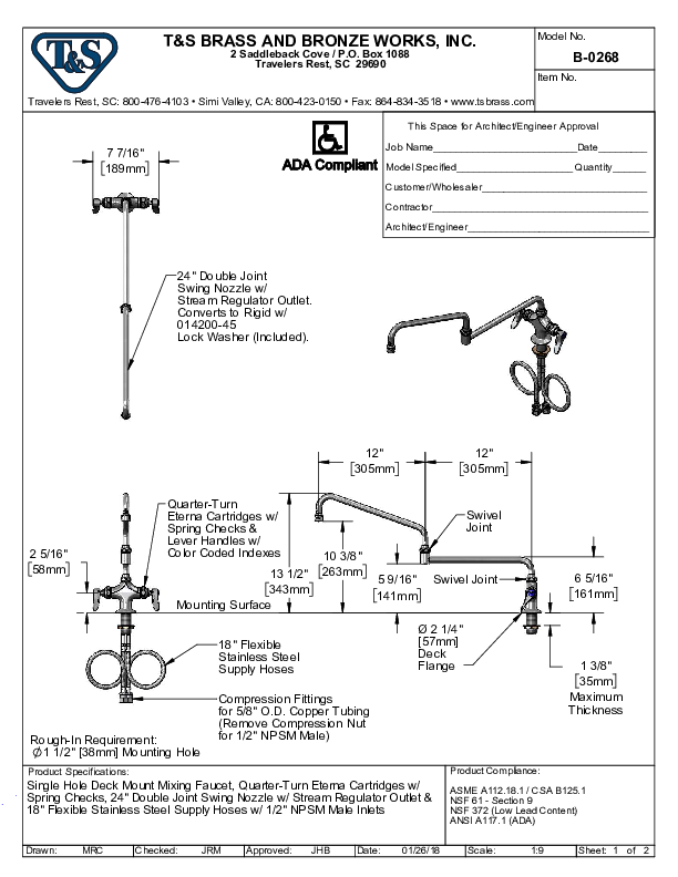 Cutsheet