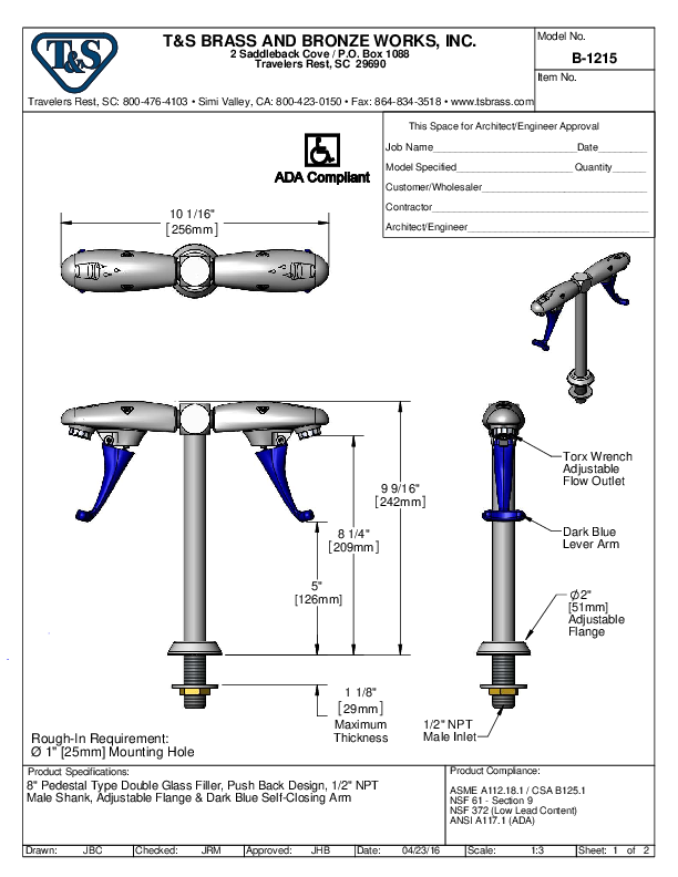 Cutsheet