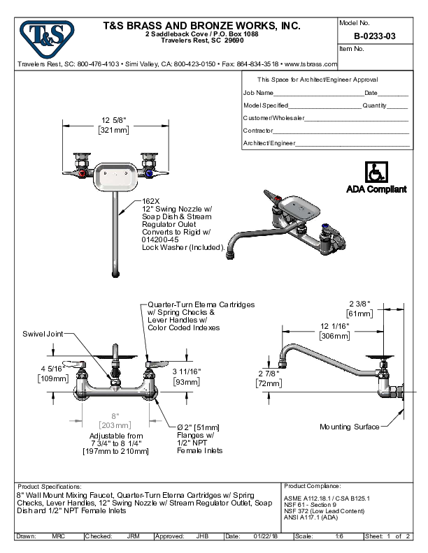 Cutsheet