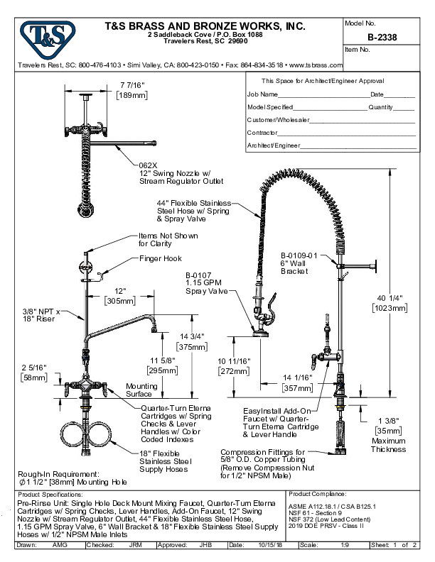 Cutsheet