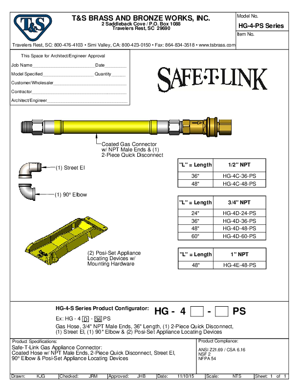 Cutsheet