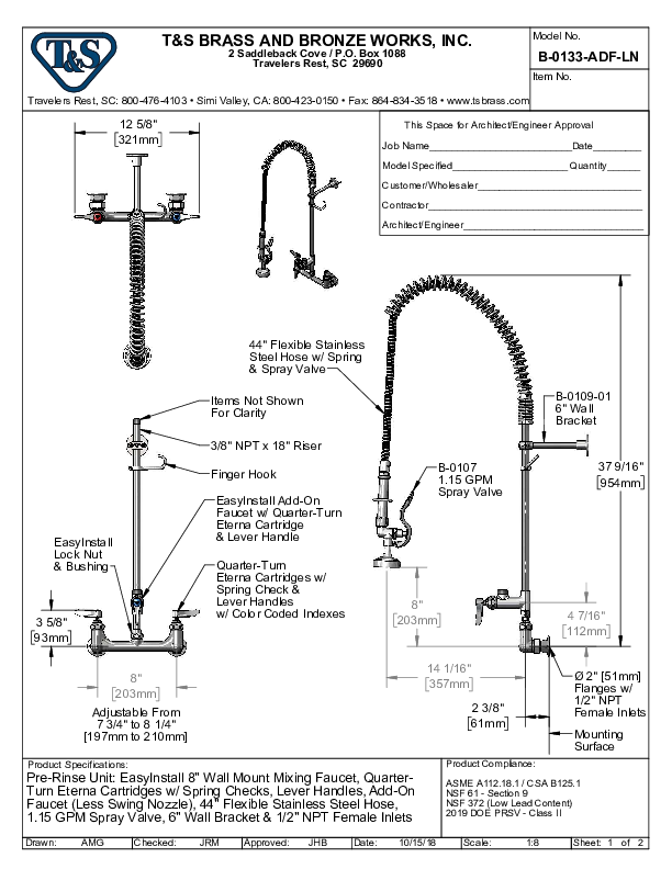 Cutsheet