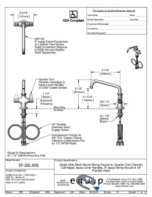 Cutsheet