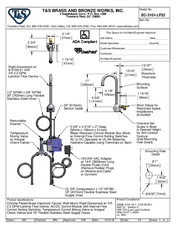 Cutsheet