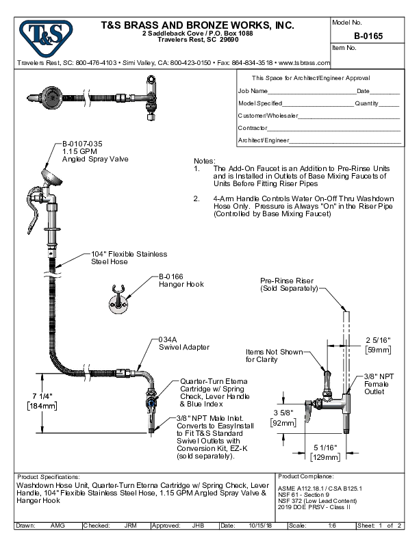 Cutsheet