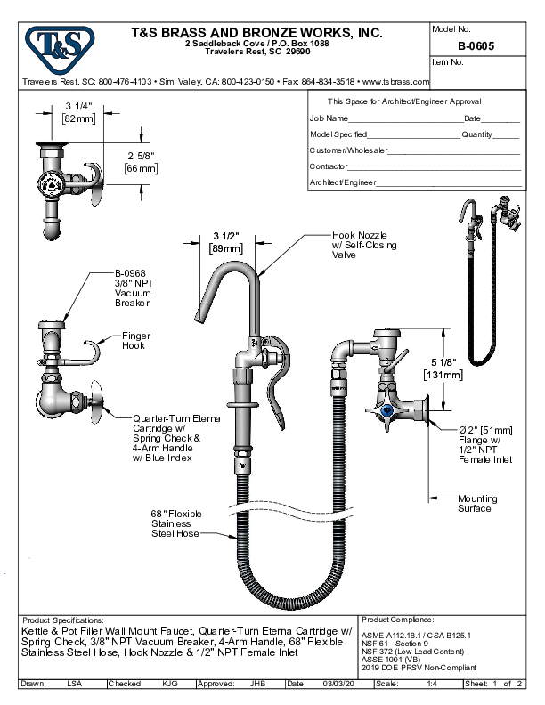 Cutsheet