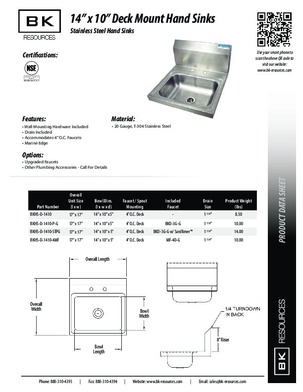 Cutsheet