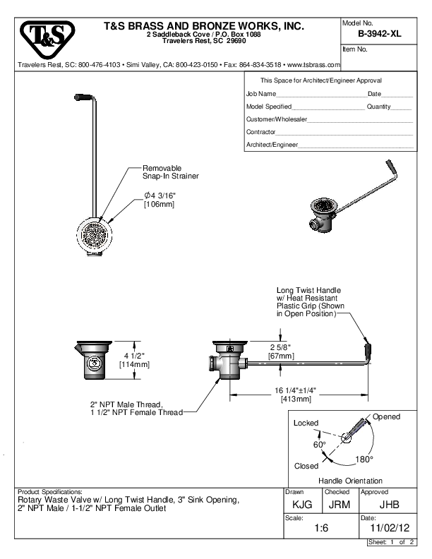 Cutsheet