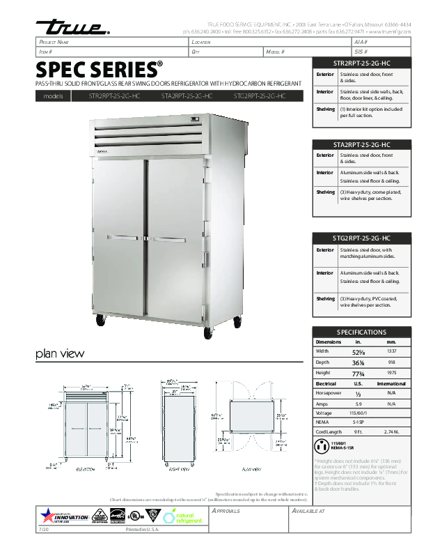 Cutsheet