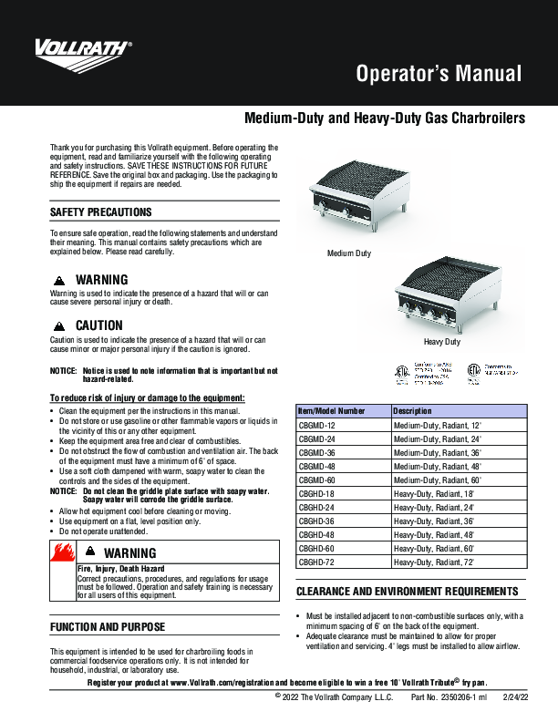 Operating Manual