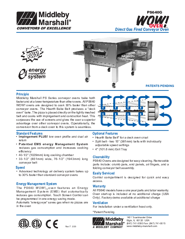 Cutsheet