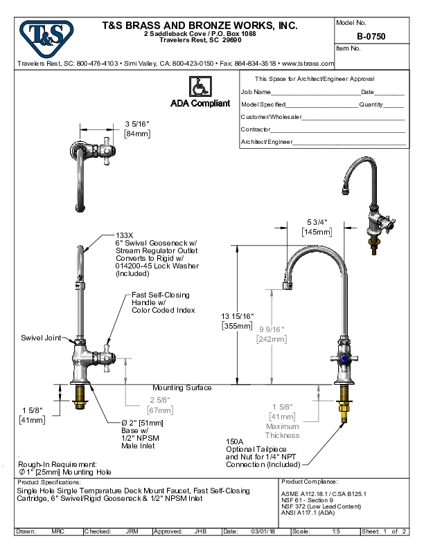 Cutsheet