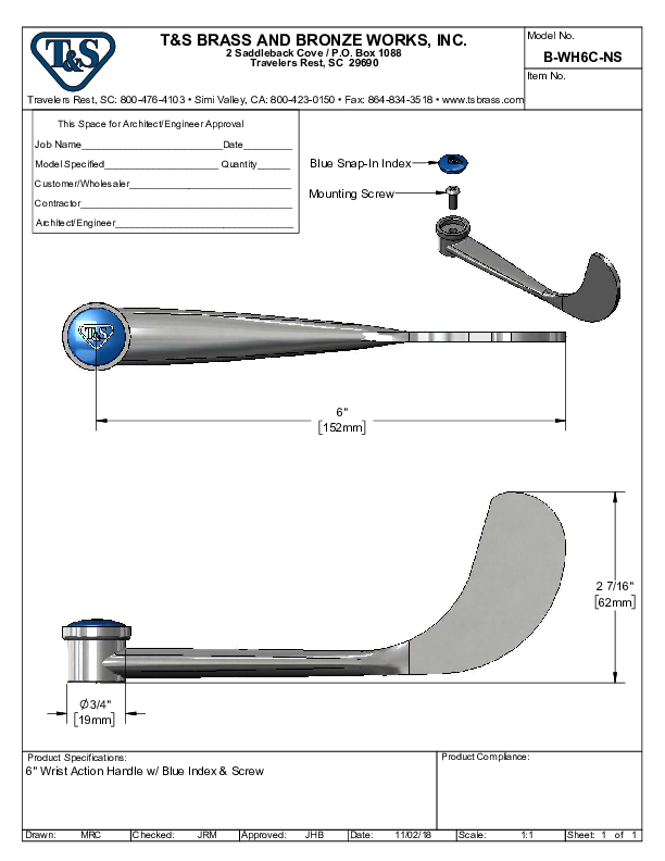 Cutsheet