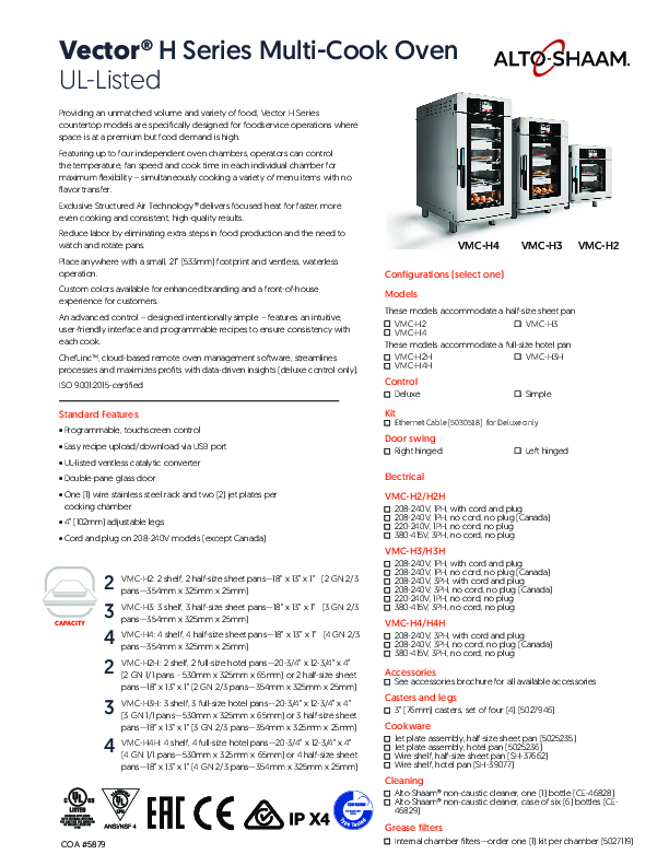 Cutsheet