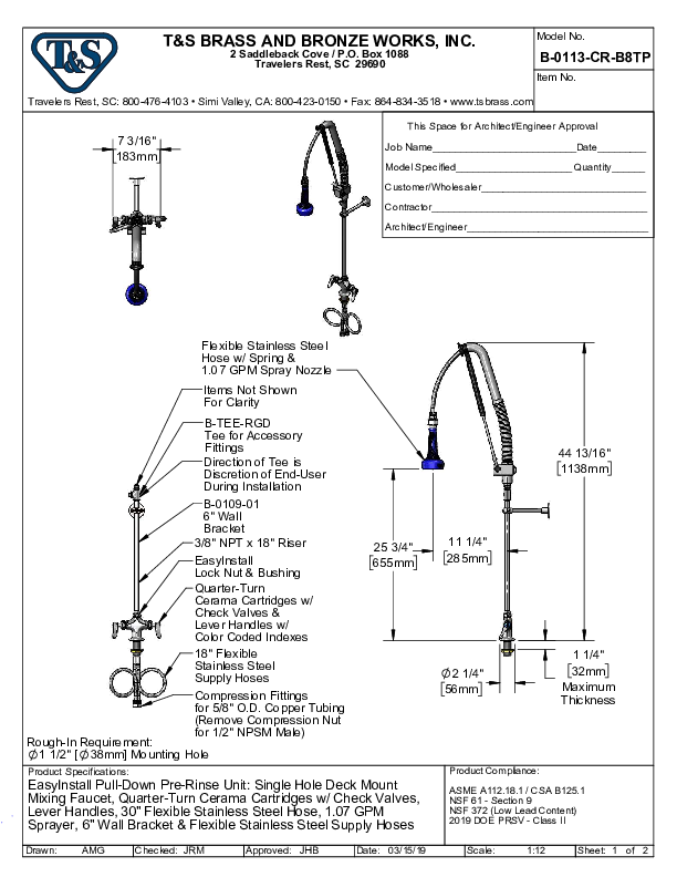 Cutsheet