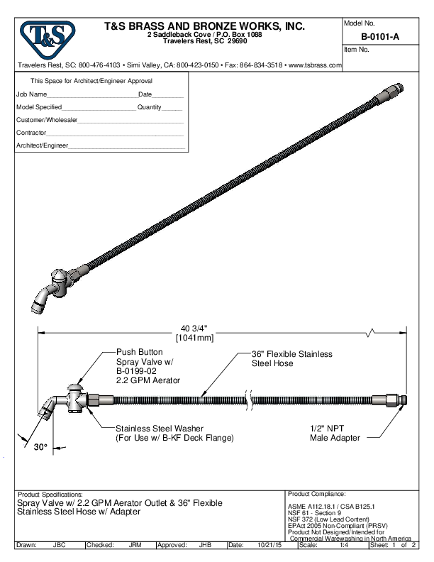 Cutsheet