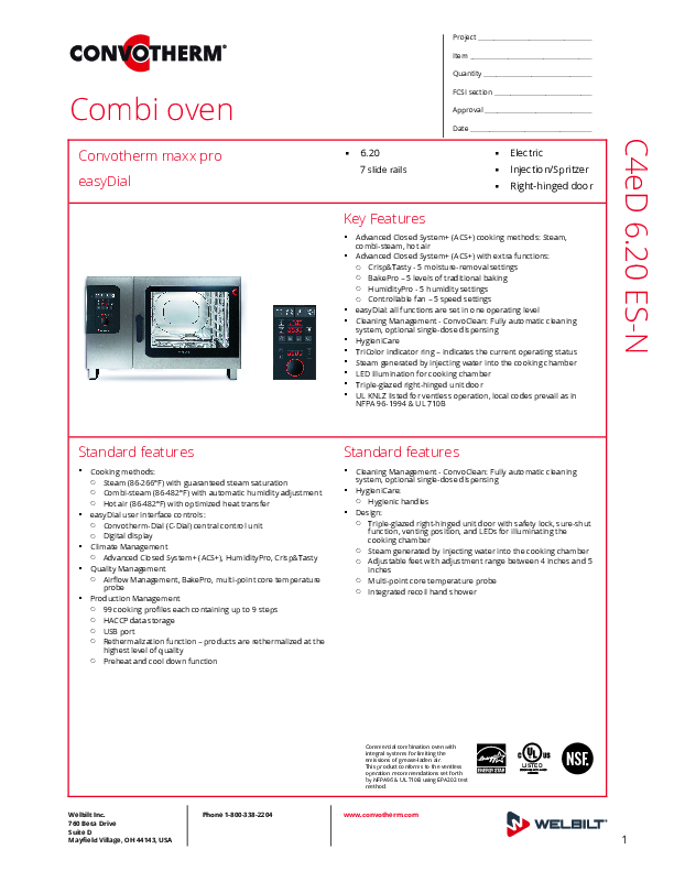 Cutsheet