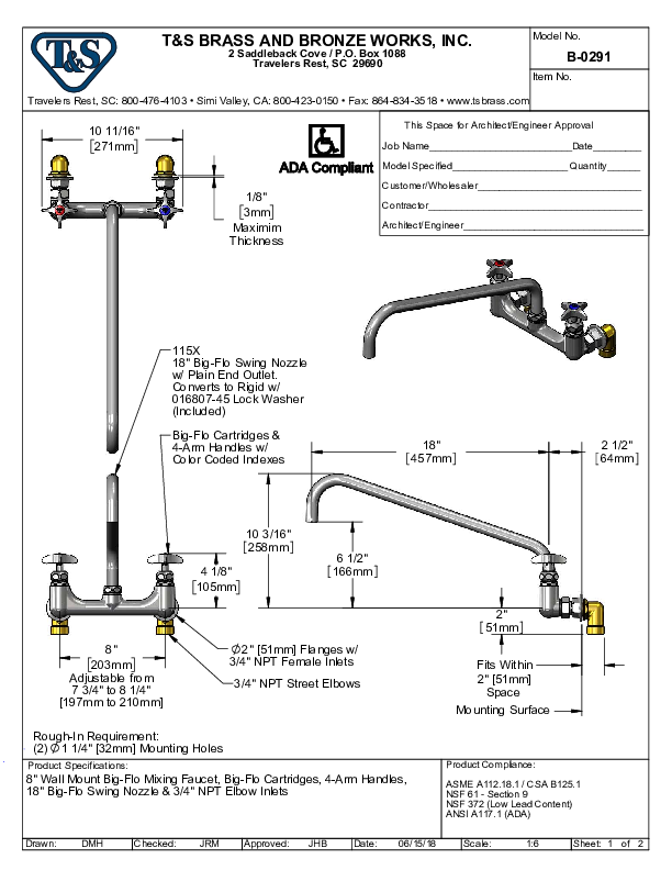 Cutsheet