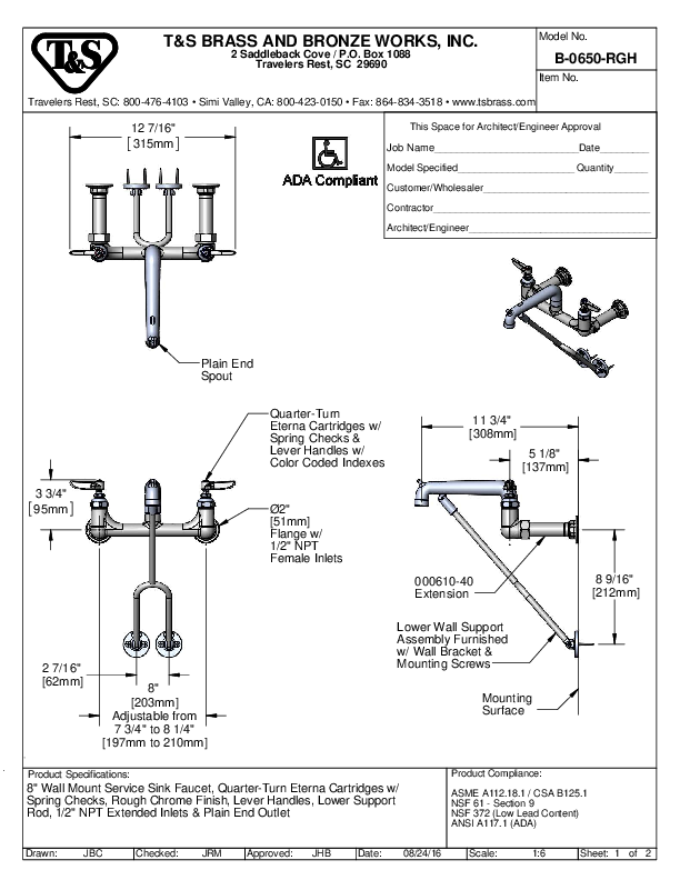 Cutsheet