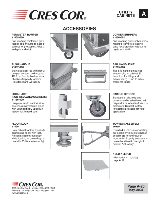 Cutsheet