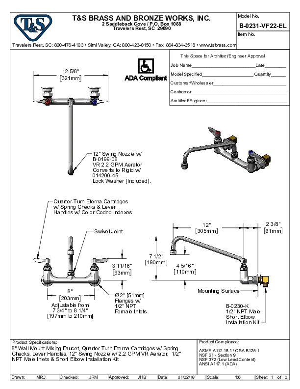 Cutsheet