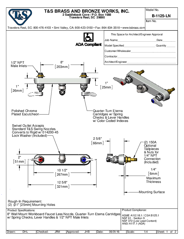 Cutsheet